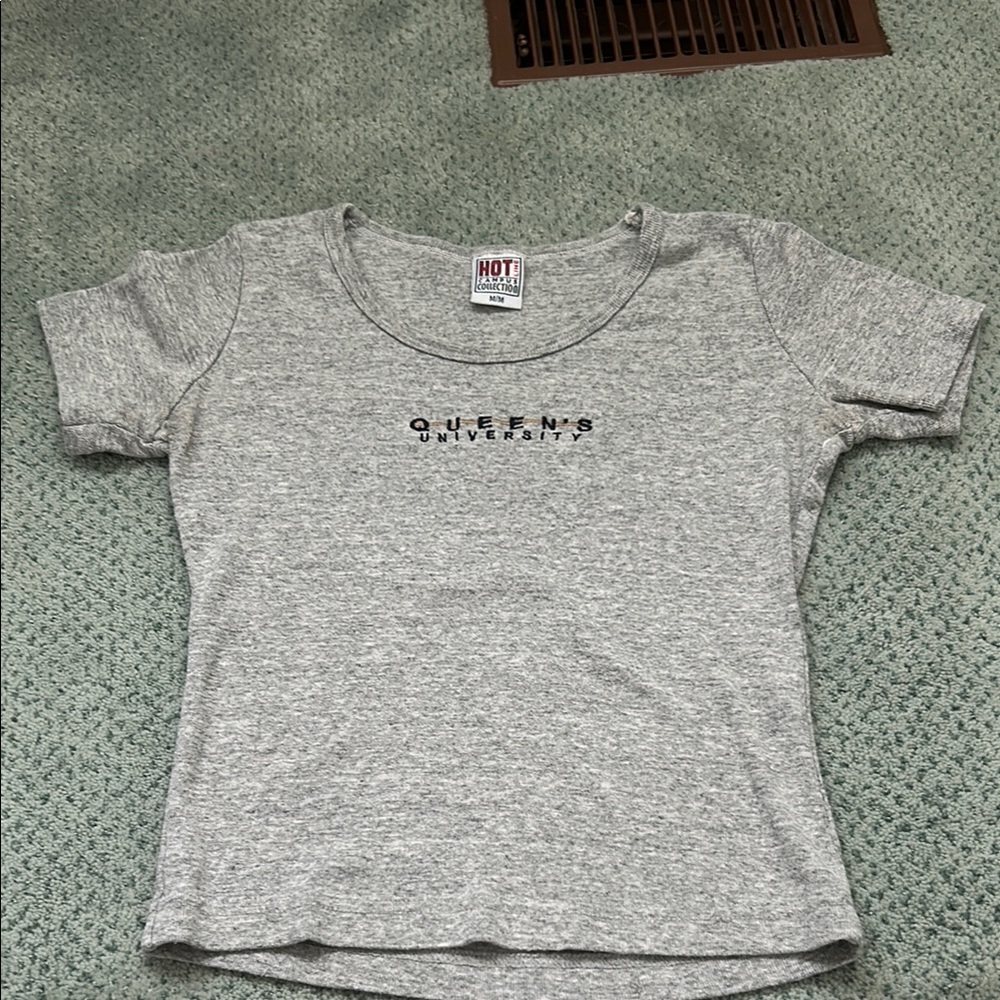 Vintage Queen’s University baby tee